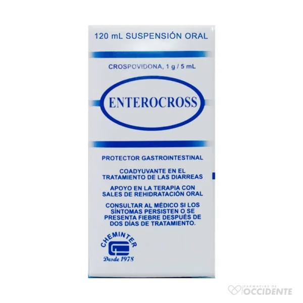 ENTEROCROSS SUSP ORAL 1 GRS/5 ML X 120 ML