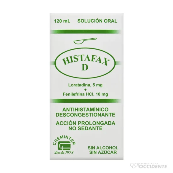 HISTAFAX JARABE X 120ML