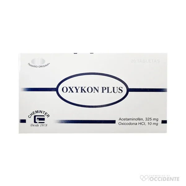 OXYCON PLUS TABLETAS X 20