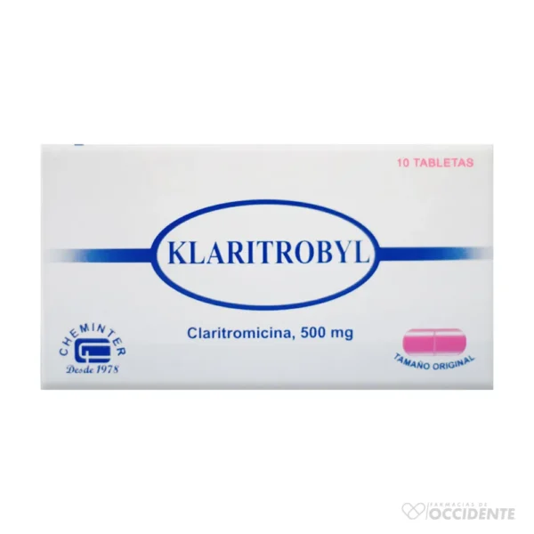 KLARITROBYL TABLETAS X 10