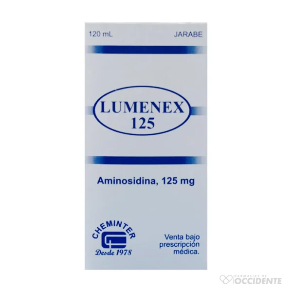 LUMENEX JARABE 125MG X 120ML