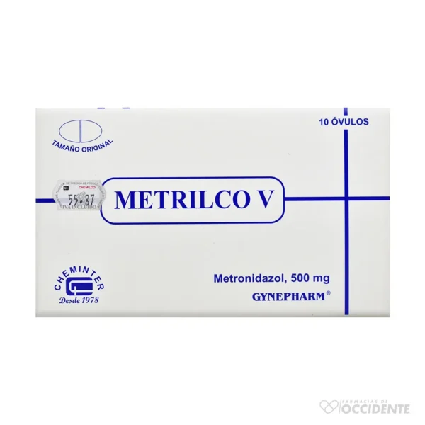 METRILCO V 500 MG.X 10 OVULOS