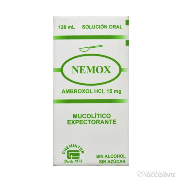 NEMOX JARABE X 120 ML.