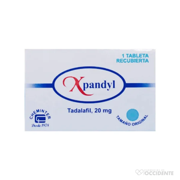 XPANDYL TABLETA 20 MG X 1