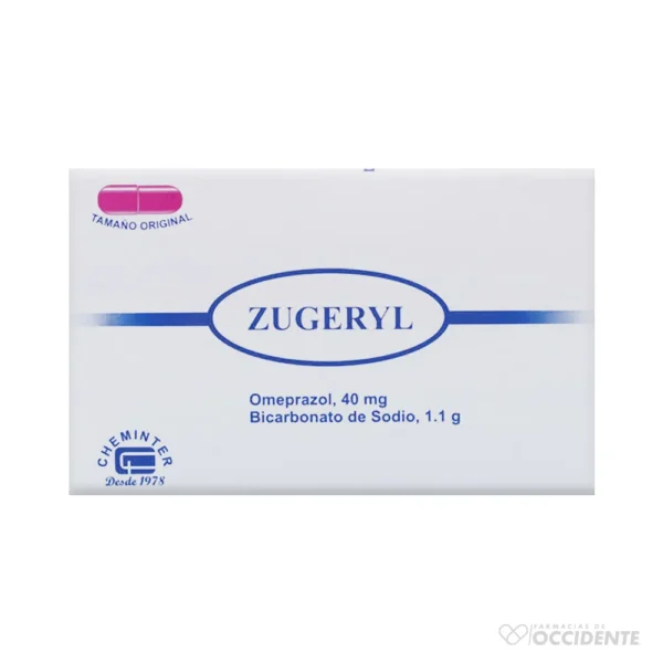 ZUGERYL CAPSULAS 40MG/1.1G X 10 (BLISTER)