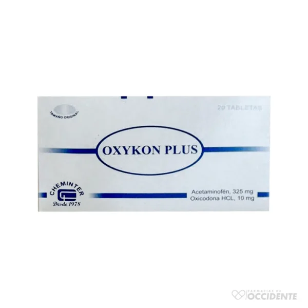 CTRL OXYKON PLUS 325MG 10MG X 20TAB