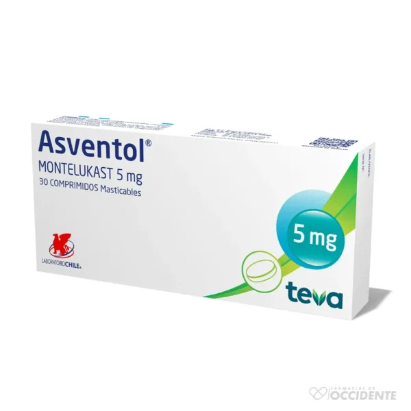 ASVENTOL COMPRIMIDOS 5MG x 30