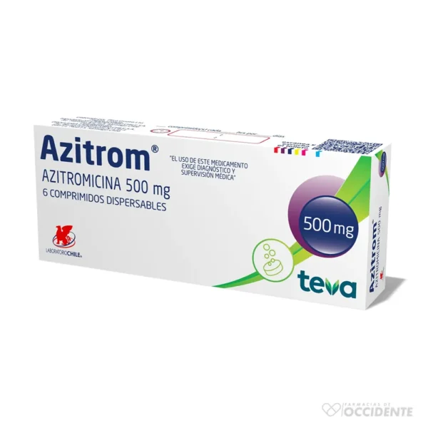 AZITROM TABLETAS 500MG X 6