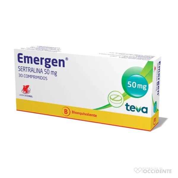 EMERGEN COMPRIMIDOS 50MG X 30