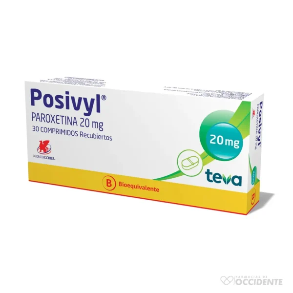 POSIVYL COMPR 20MG X30