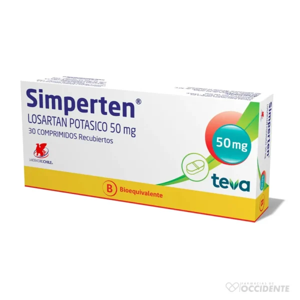 SIMPERTEN 50 MG X 30 COMP.