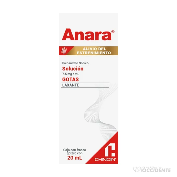 ANARA SOLUCION X 20ML