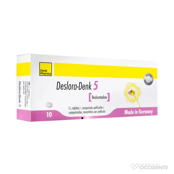 DESLORA-DENK COMPRIMIDOS 5MG X 10