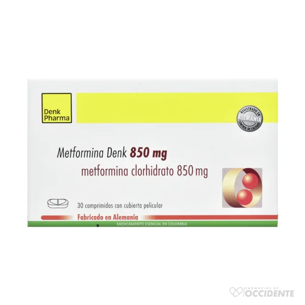 METFORMINA DENK TABLETAS 850MG X 30