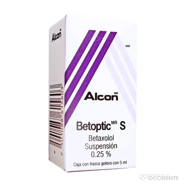 BETOPTIC S 0.25% X 5ML