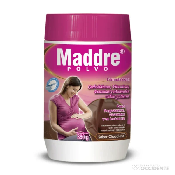 MADDRE POLVO BOTE x 360G CHOCOLATE