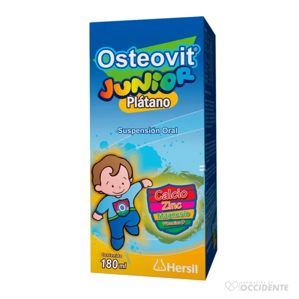 OSTEOVIT JUNIOR SUSP PLATANO X 180ML (HERSIL)