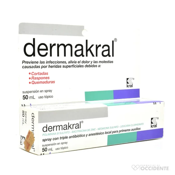 DERMAKRAL SPRAY X 50ML