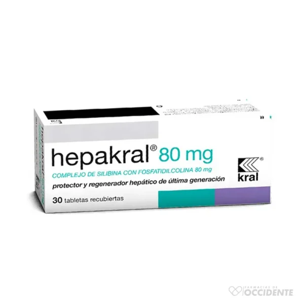 HEPAKRAL TABLETAS x 30