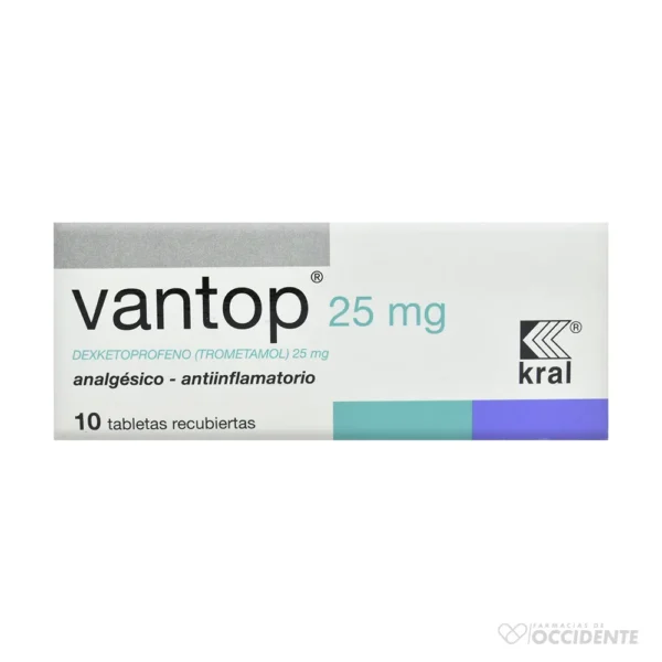 VANTOP TABLETAS 25MG x 10