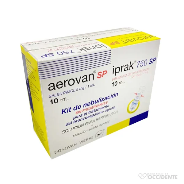 AEROVAN IPRAK KIT NEBULIZAR x 20ML