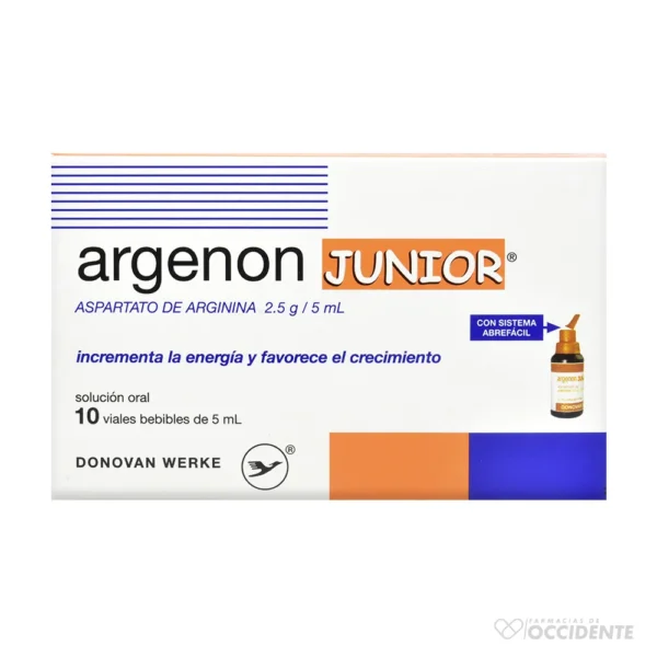 ARGENON JUNIOR SOBRES 2.5G/5ML x 10