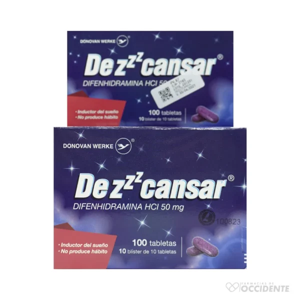 DEZZZCANSAR TABLETAS 50MG X 10 (CAJA 10 Blister)