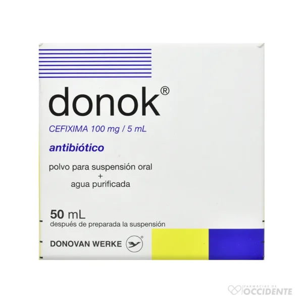 DONOK SUSPENSION 100MG/5ML x 50ML