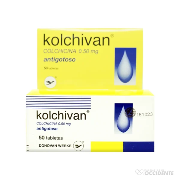 KOLCHIVAN TABLETAS x 10 (CAJA 5 BLISTER)