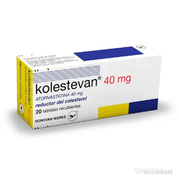 KOLESTEVAN TABLETAS REC 40MG x 20