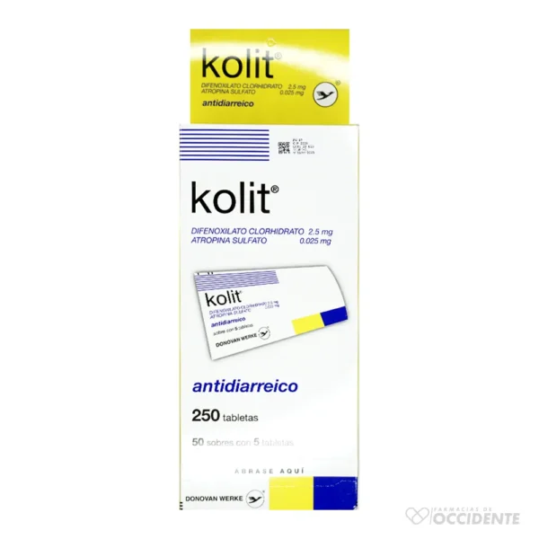 KOLIT TABLETAS DISP. x 5 (CAJA 50 BLISTER)