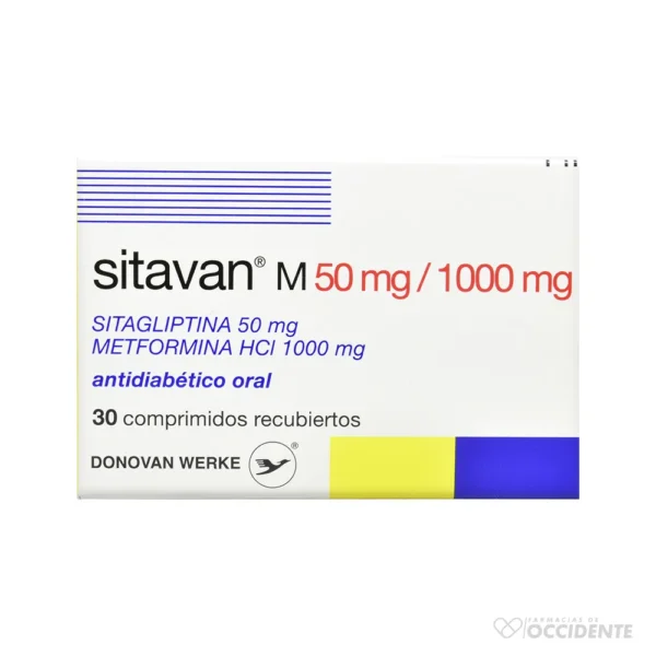 SITAVAN M TABLETAS 50/1000MG X 30