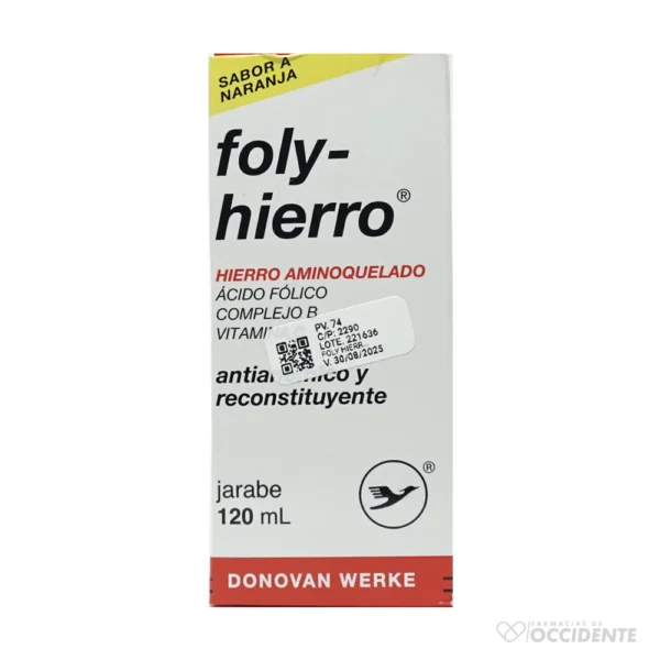 FOLY HIERRO JARABE x 120ML