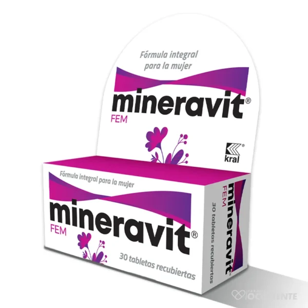 MINERAVIT FEM TABLETAS x 30 Kral