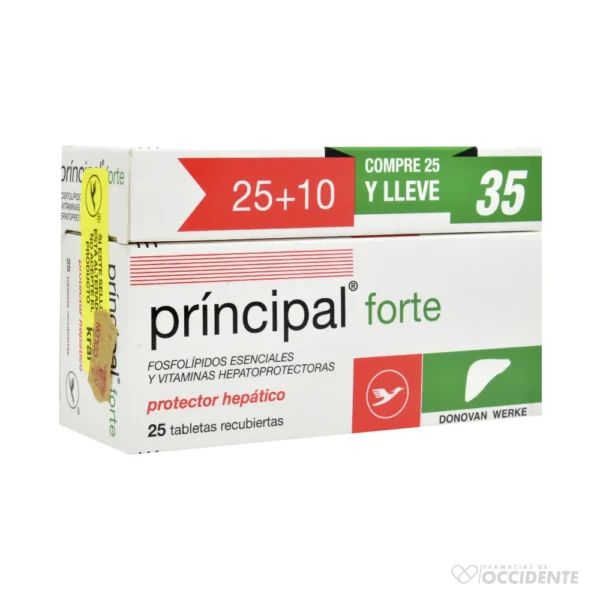 PRINCIPAL FORTE TABLETAS x 25 10 GRATIS