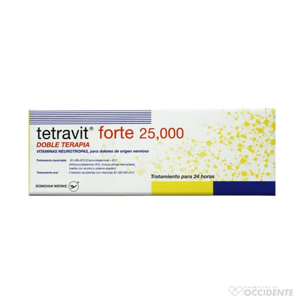 TETRAVIT DT 25.000 x 1 DOSIS