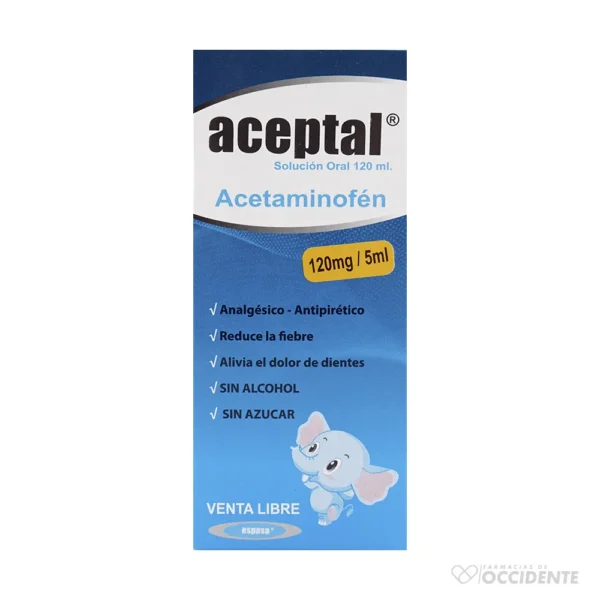 ACEPTAL SOLUCION 120MG/5ML X 120ML