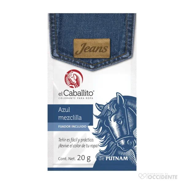 CABALLITO AZUL MEZCLILLA (JEANZ)