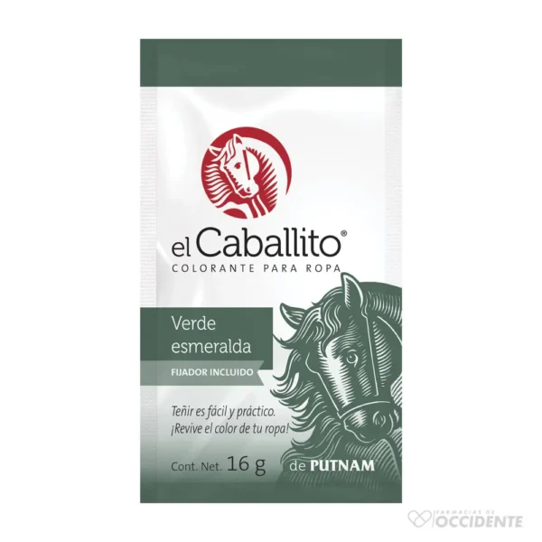 CABALLITO VERDE ESMERALDA