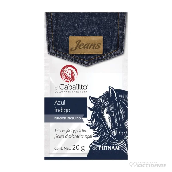 CABALLITO AZUL MEZCLILLA INDIGO