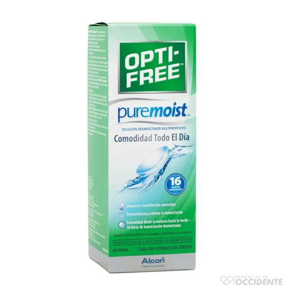 OPTI FREE PURE MOIST x 120ML