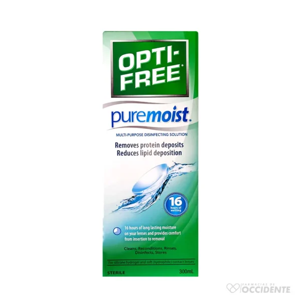 OPTI FREE PURE MOIST x 300ML