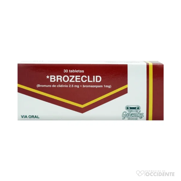 BROZECLID TABLETAS X 30