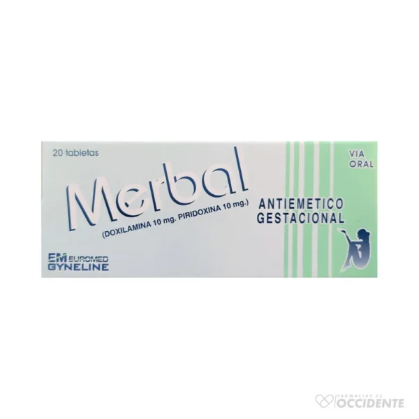 MERBAL 10MG TABLETAS x 20