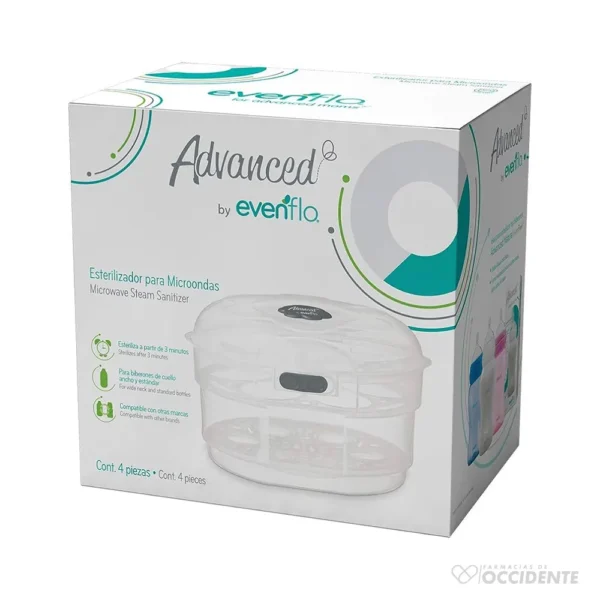 ESTERILIZADOR EVENFLO PARA MICROONDAS X 1 (4307)