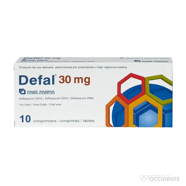 DEFAL COMPRIMIDOS 30MG X 10