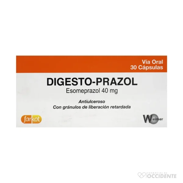 DIGESTOPRAZOL CAPSULAS 40MG x 30