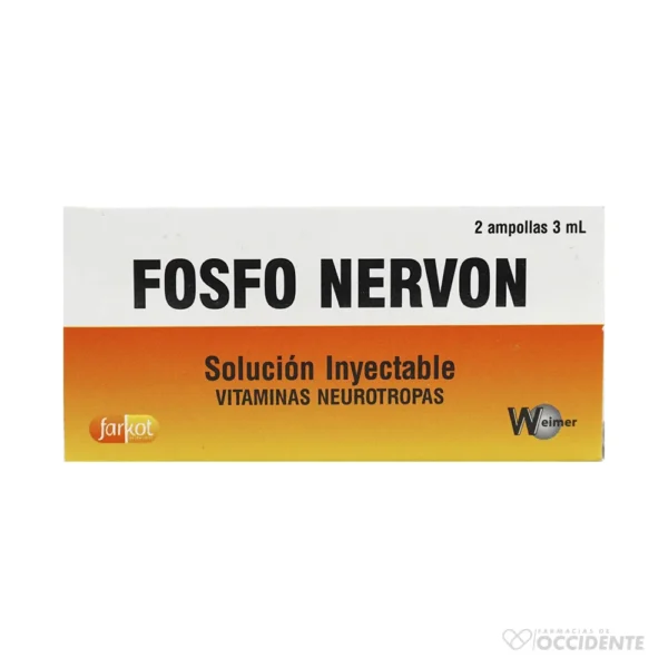 FOSFO NERVON AMPOLLA X 2