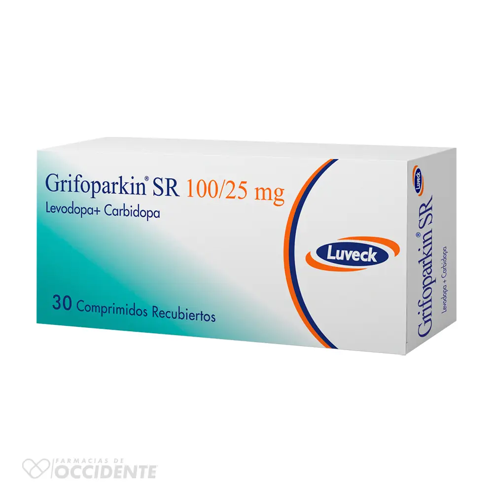 GRIFOPARKIN SR 100/25 COMPRIMIDOS X 30