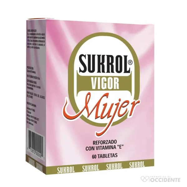 SUKROL VIGOR MUJER X 60 TABLETAS